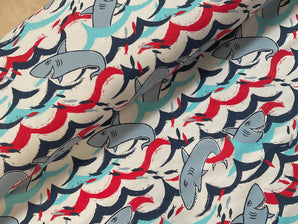 Ocean Frenzy French Terry