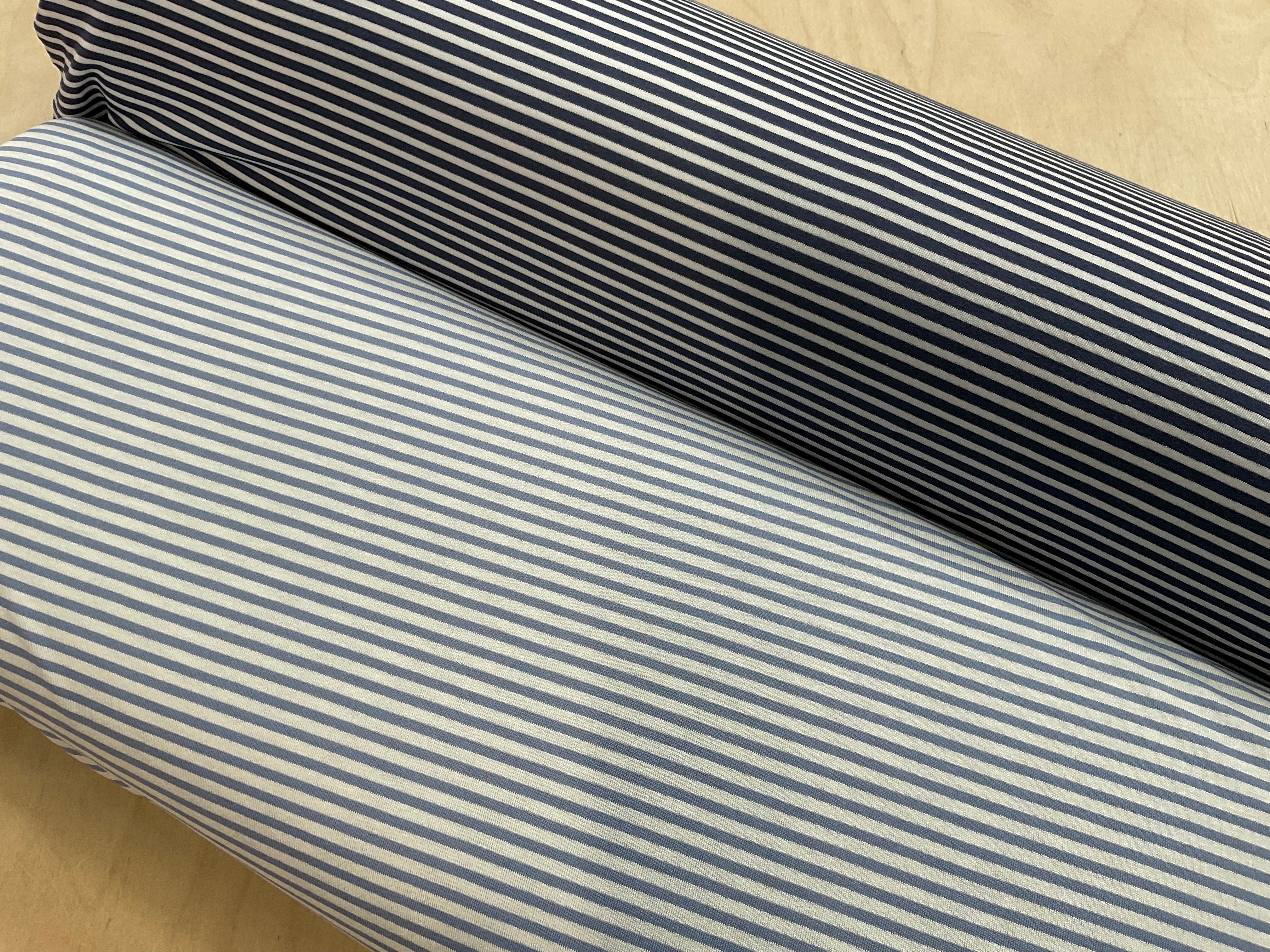 3mm Stripe Viscose Jersey