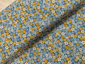 LIBERTY FABRICS Denim Florals Collection - Spring Flourish