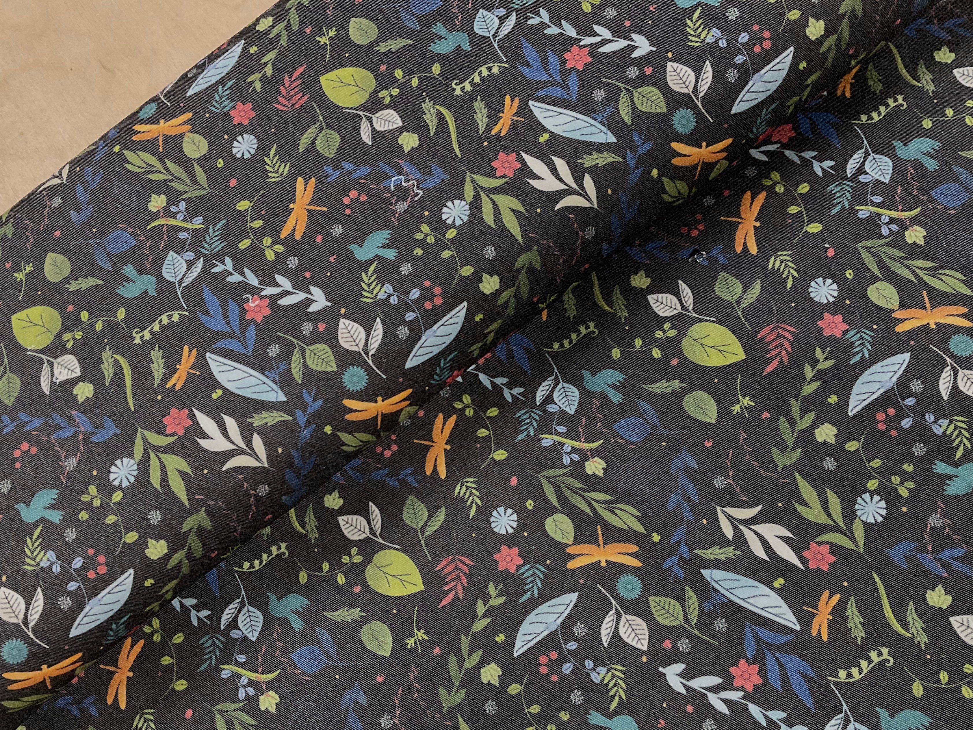 Night Garden Power Stretch Denim