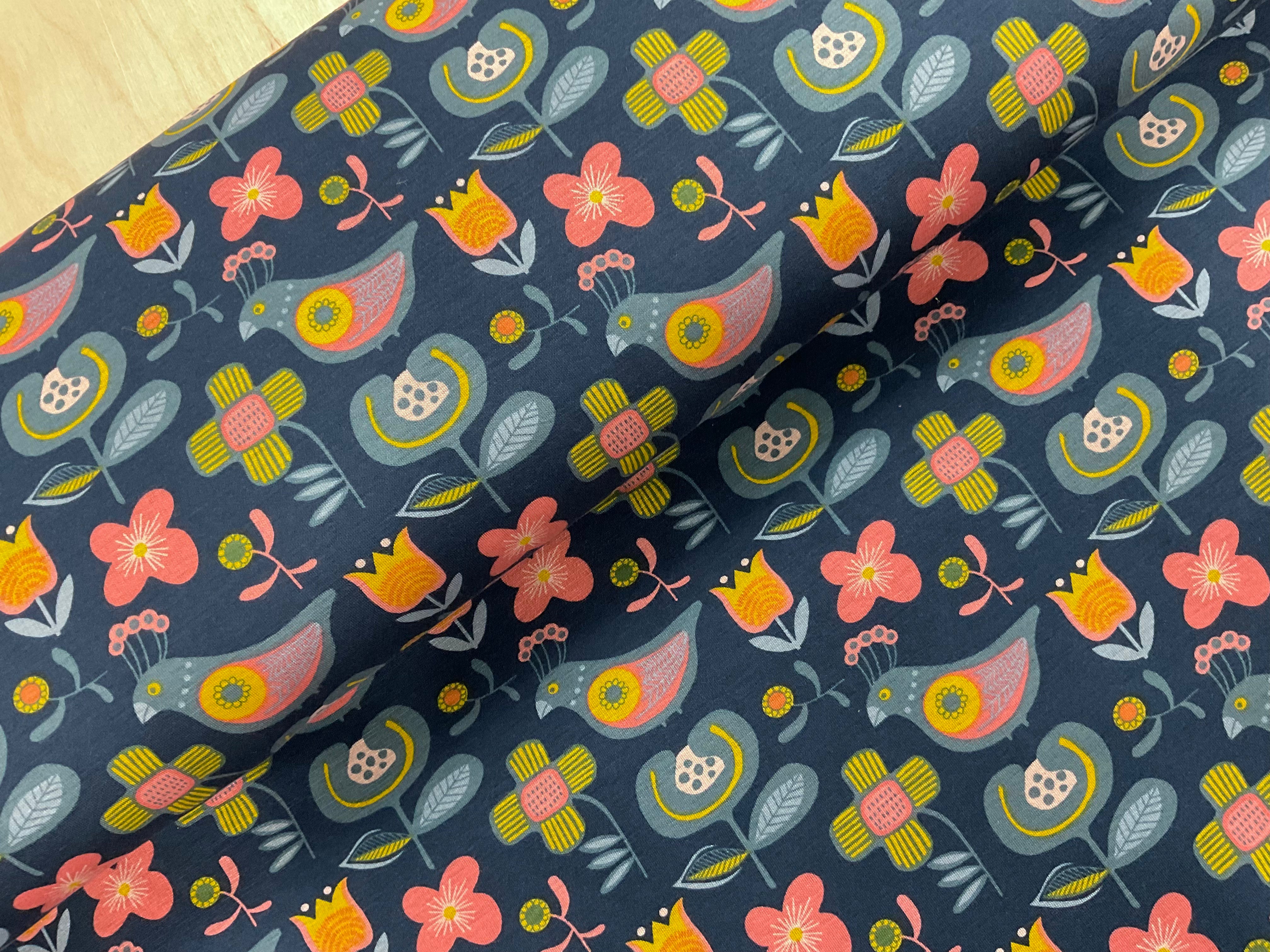 Folky Birds Alpine Fleece