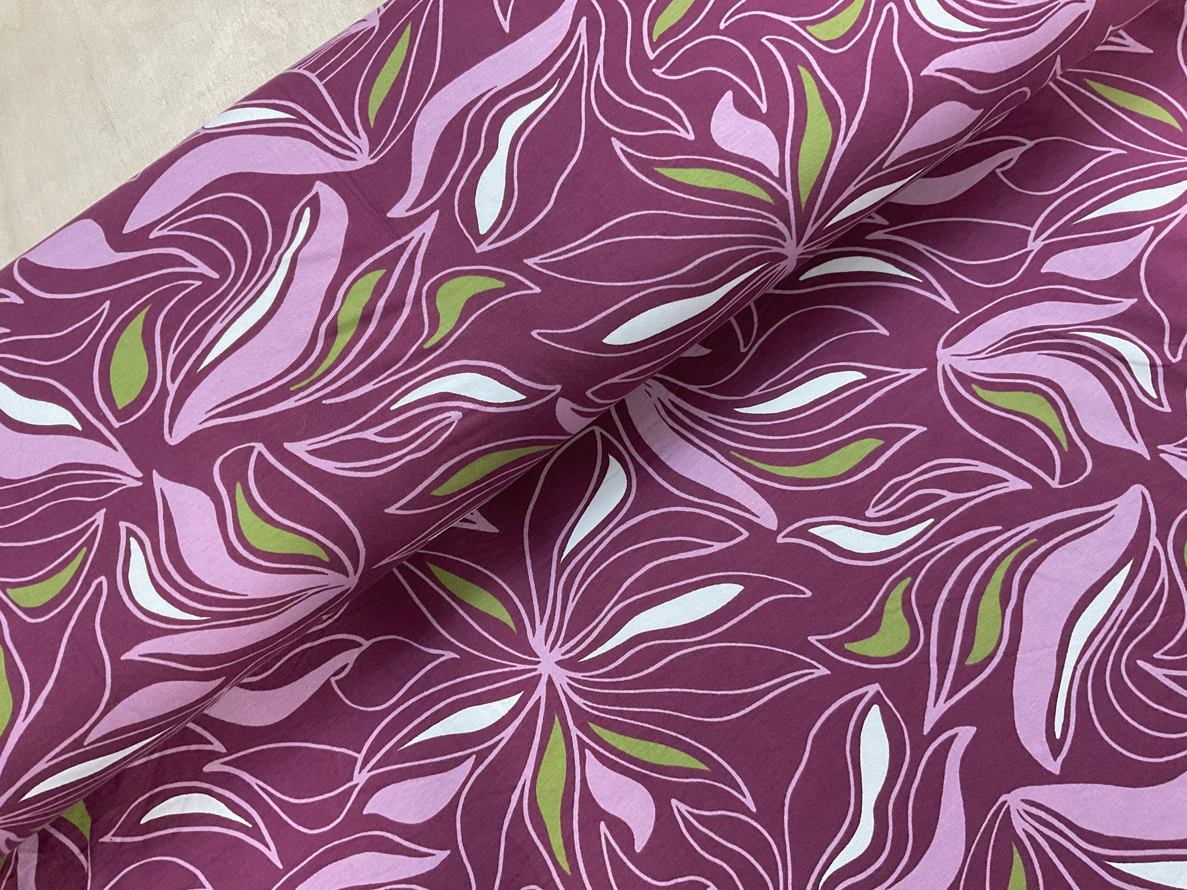 Summer Lillies Viscose Jersey