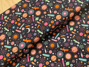 Cosmic Cowboy Space Cotton by Carly Watts for Dashwood Studio