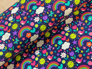 Summer Skies Cotton Jersey