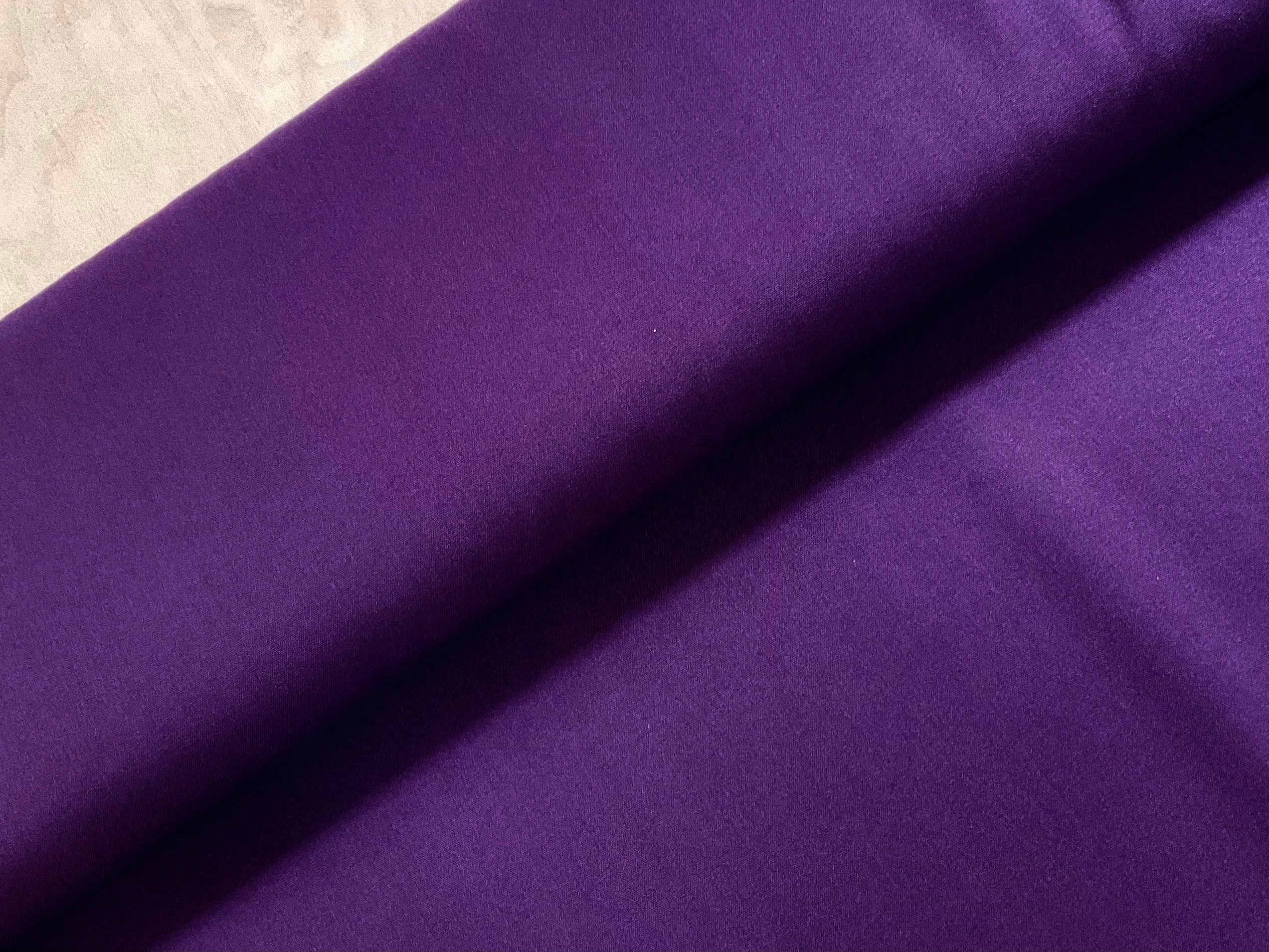 Stockroom Clearance - Purple Stretch Polyester