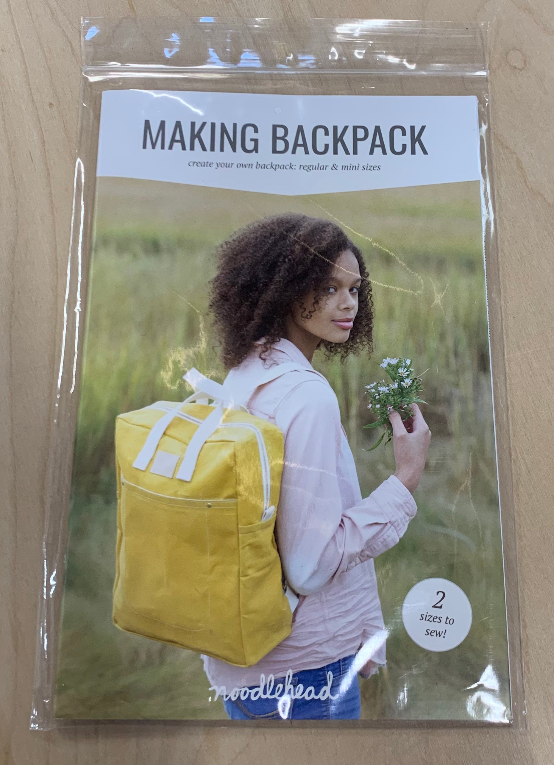 Noodlehead Making Backpack Sewing Pattern