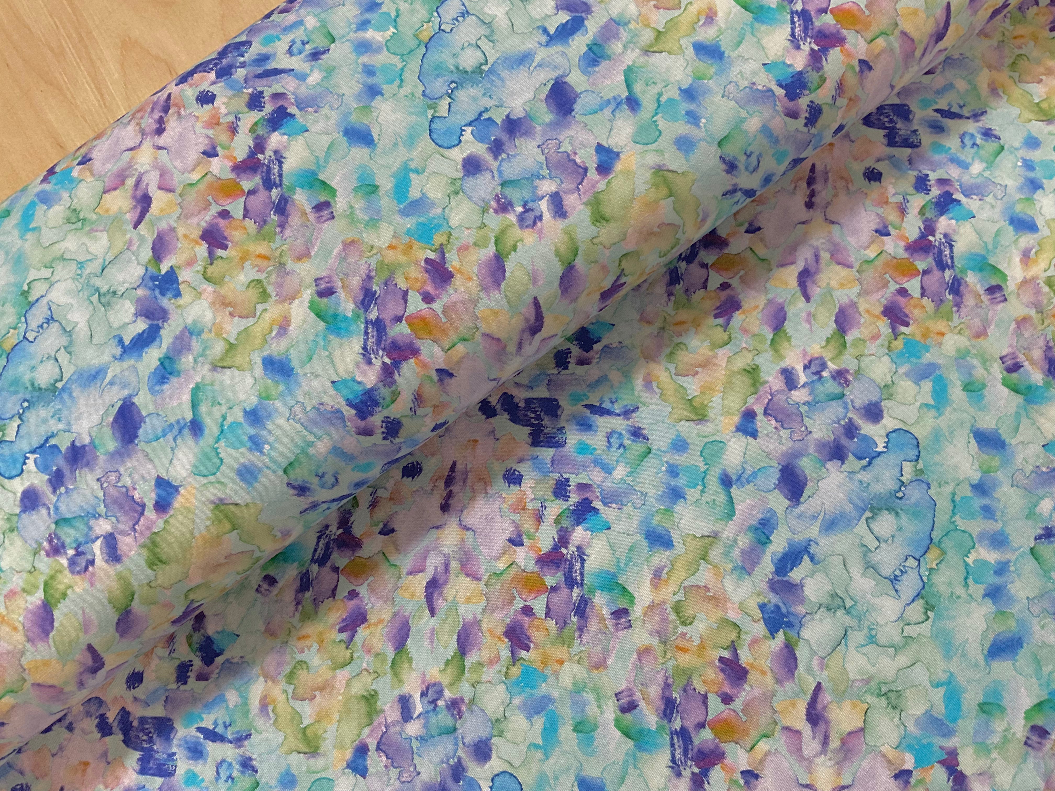Watercolour Confetti Bamboo Jersey
