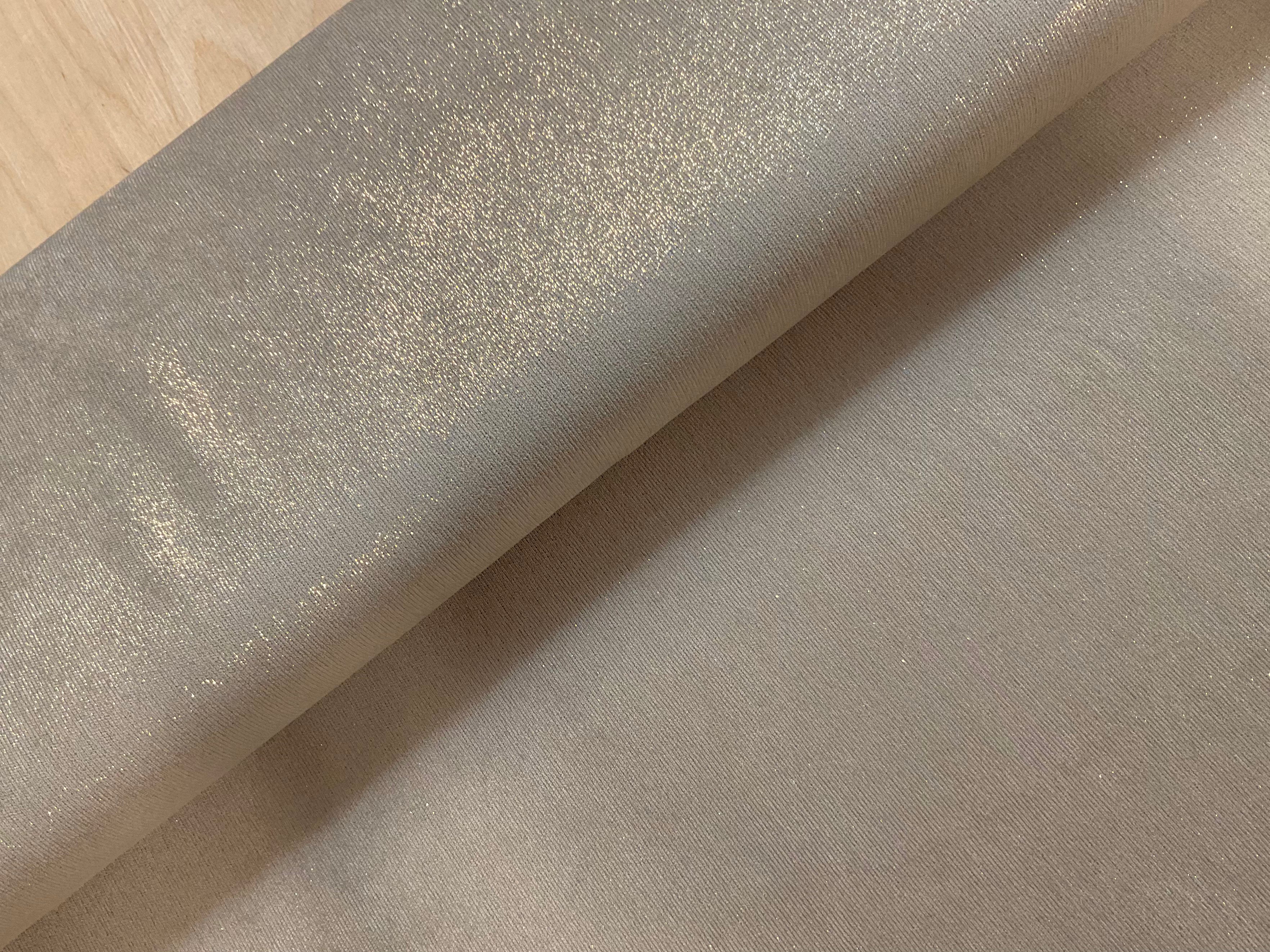 Sand and Gold Glitter Needle Cord