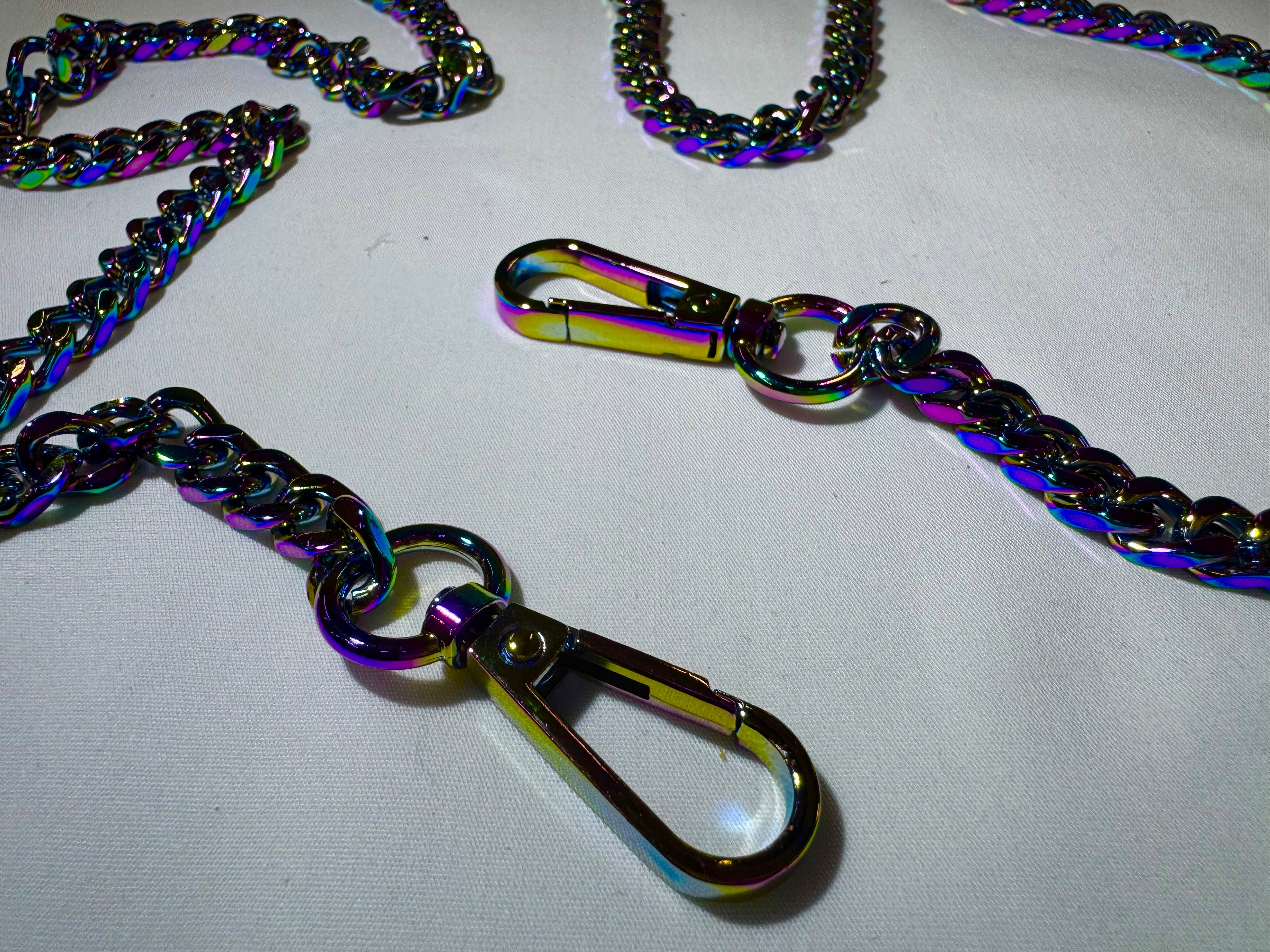 Rainbow Bag Strap Chain