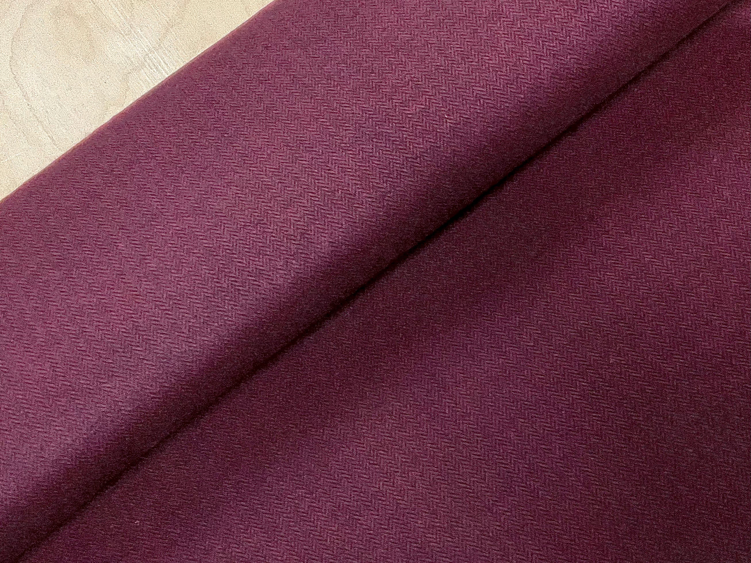 STOCKROOM CLEARANCE - Plum and Black Herringbone Knit