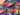 PRE ORDER Rainbow Ink Cotton Jersey - DUE IN STOCK MID JUNE