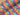 Rainbow Hearts Squish Fleece