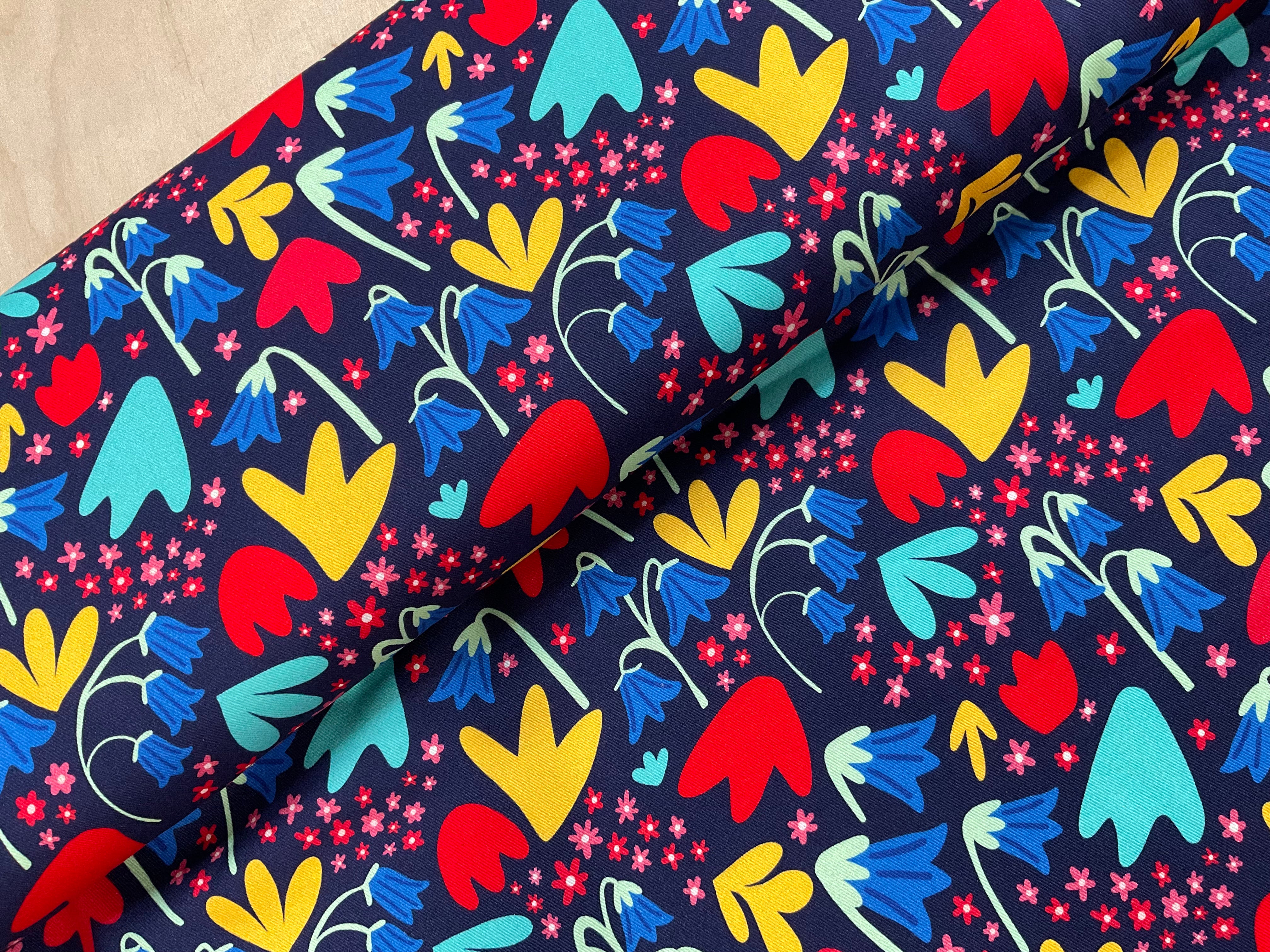 Bluebells Cotton Twill