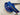 Royal Blue with Rainbow Teeth Continuous Zipper Tape