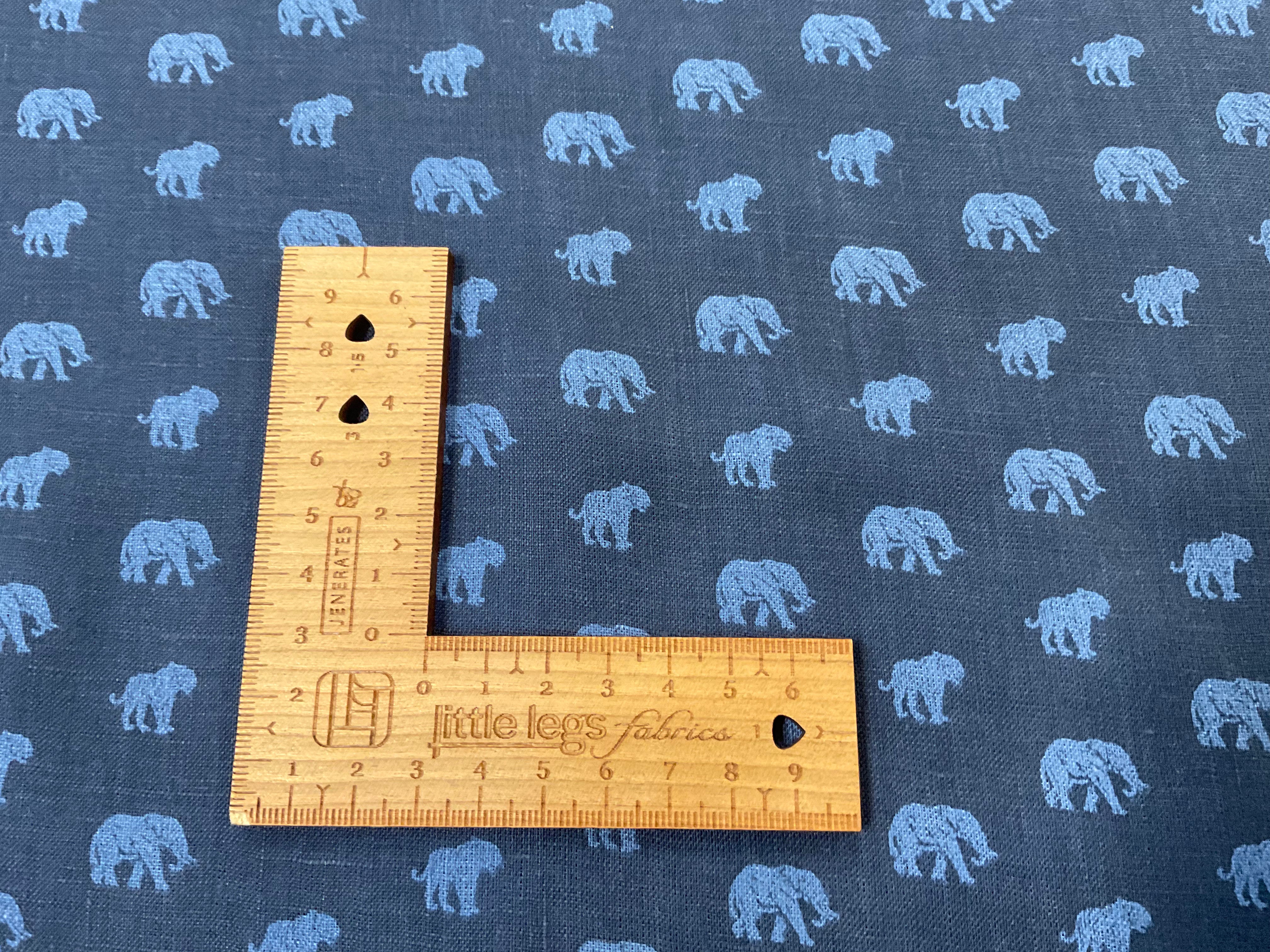 Elephants and Tiger 100% Linen