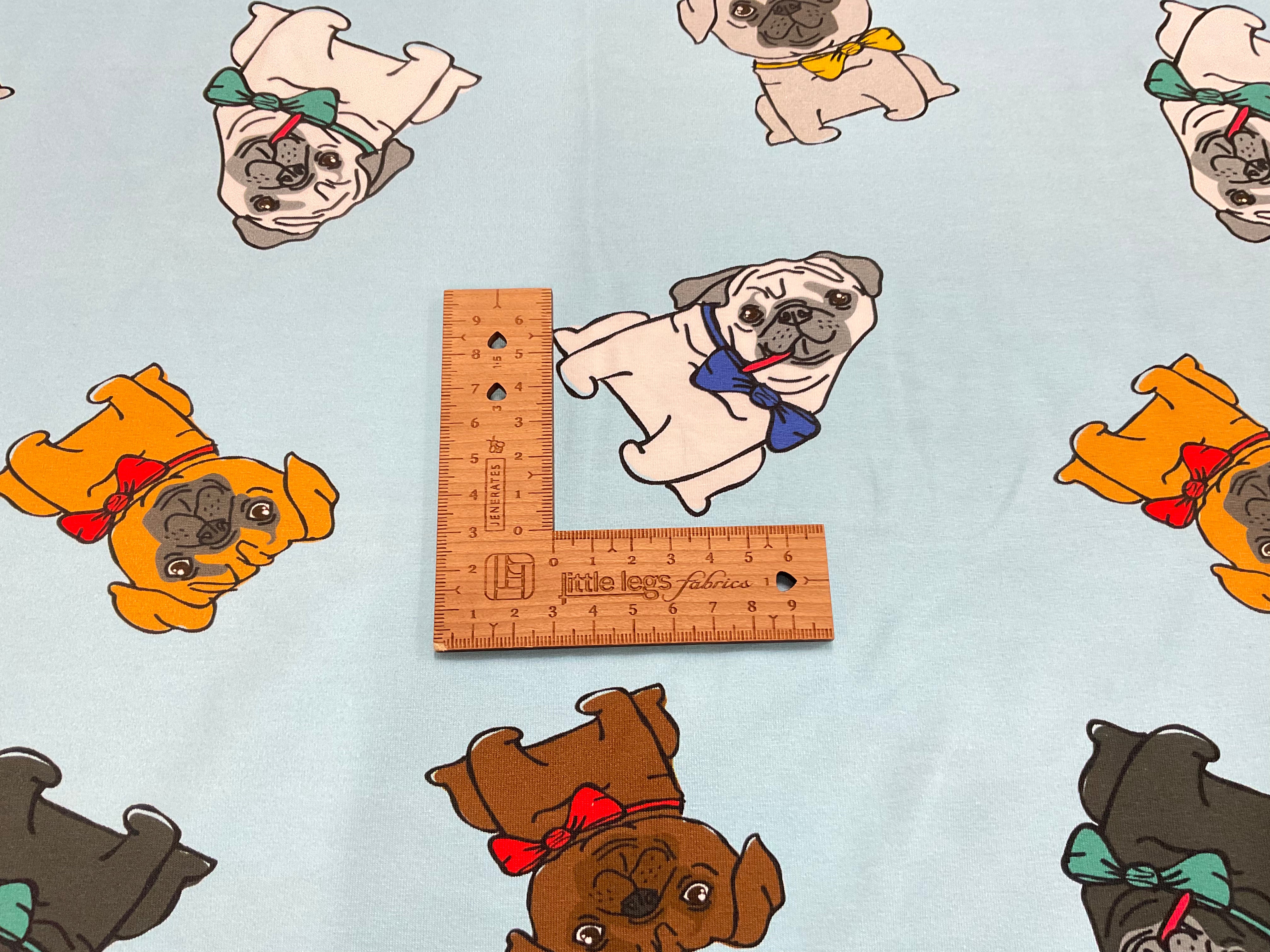 Pug Cotton Jersey