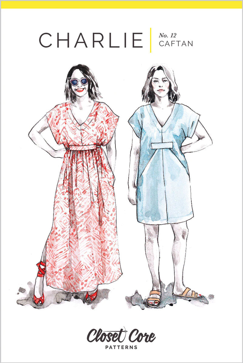 Closet Core Charlie Caftan Paper Sewing Pattern