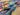Bright Rainbow Ombré Continuous Zipper Tape