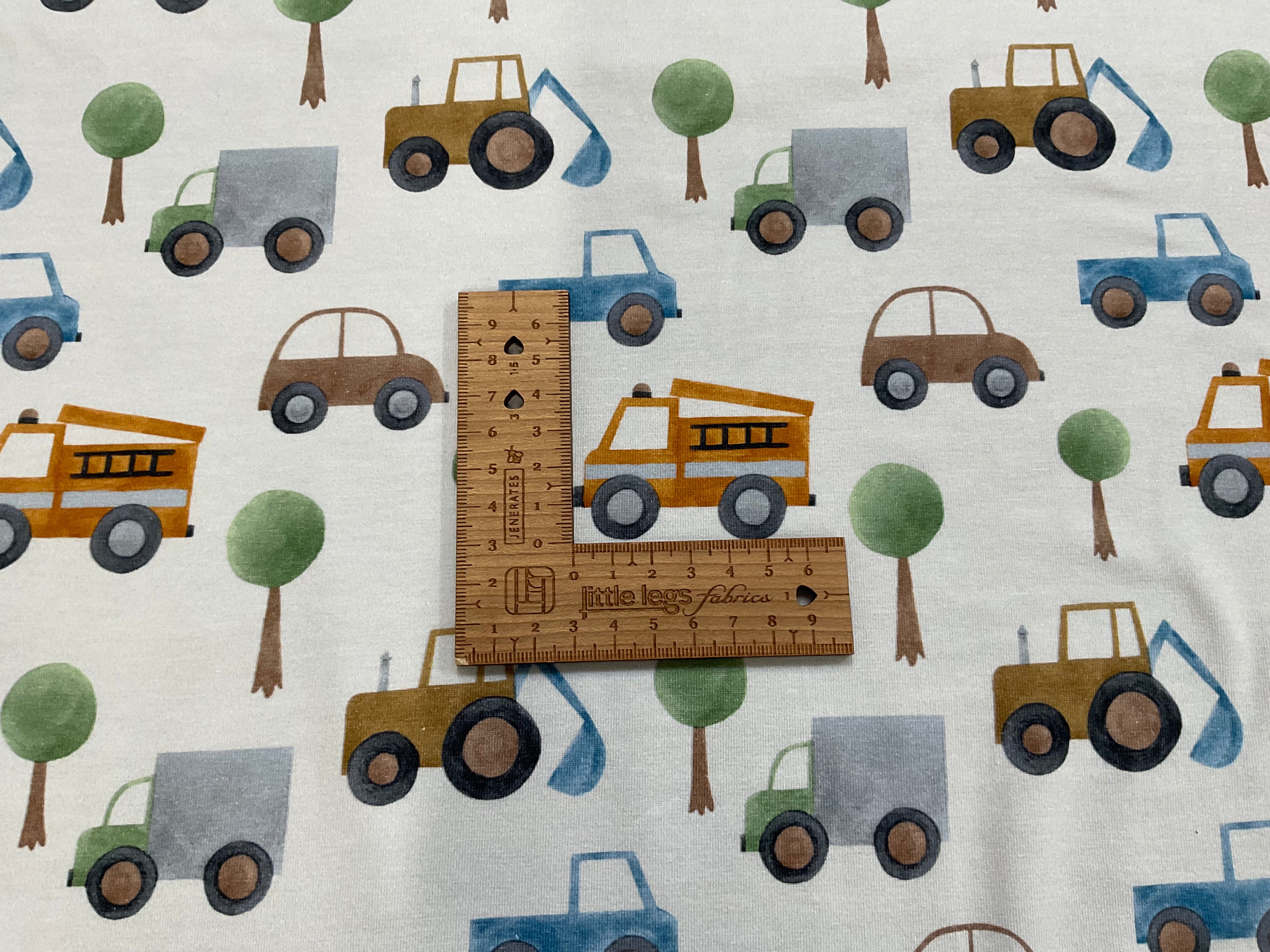 Traffic Jam Cotton Jersey