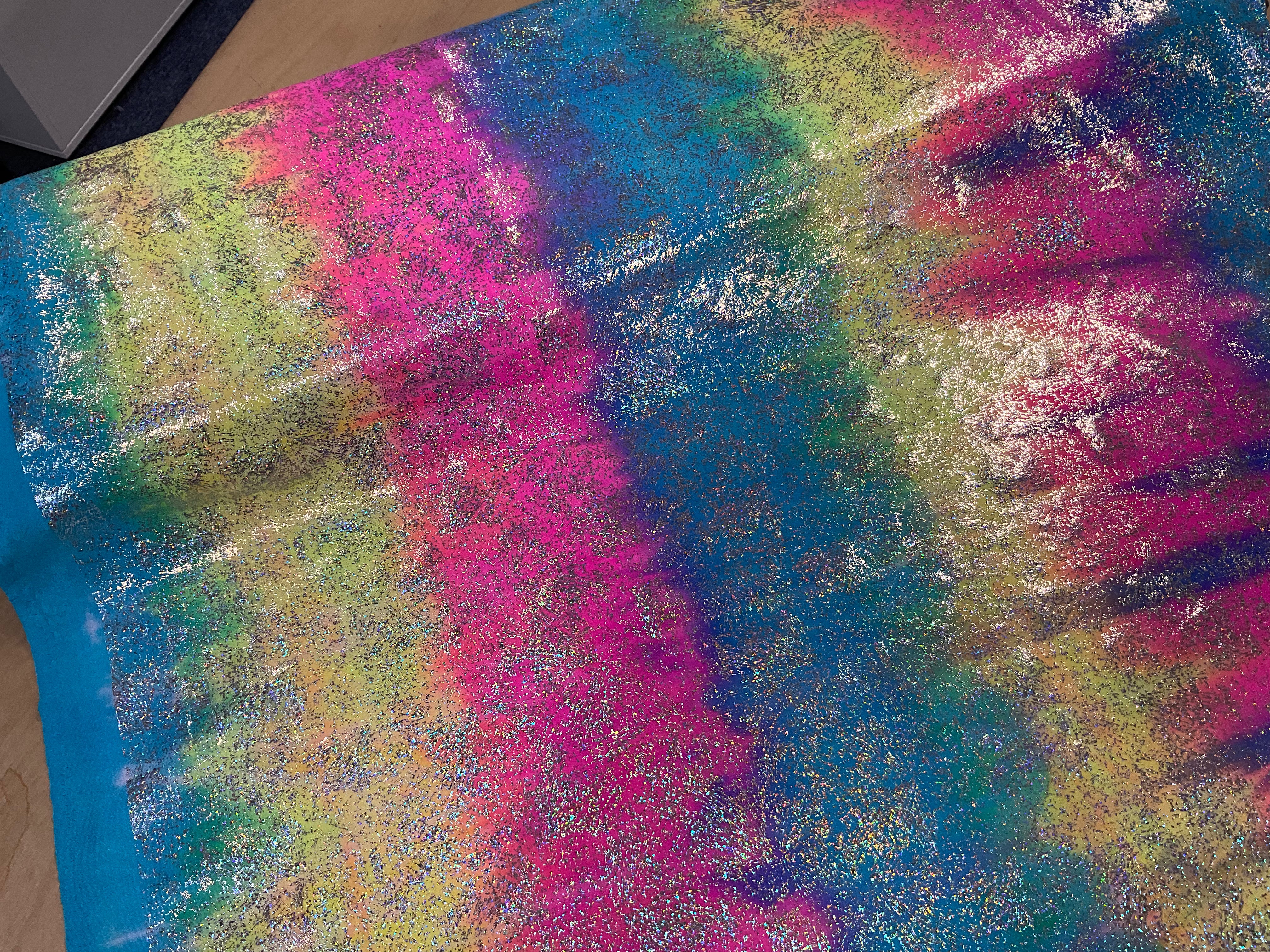 Tie Dye Rainbow Glitter Sparkle Activewear/Dancewear