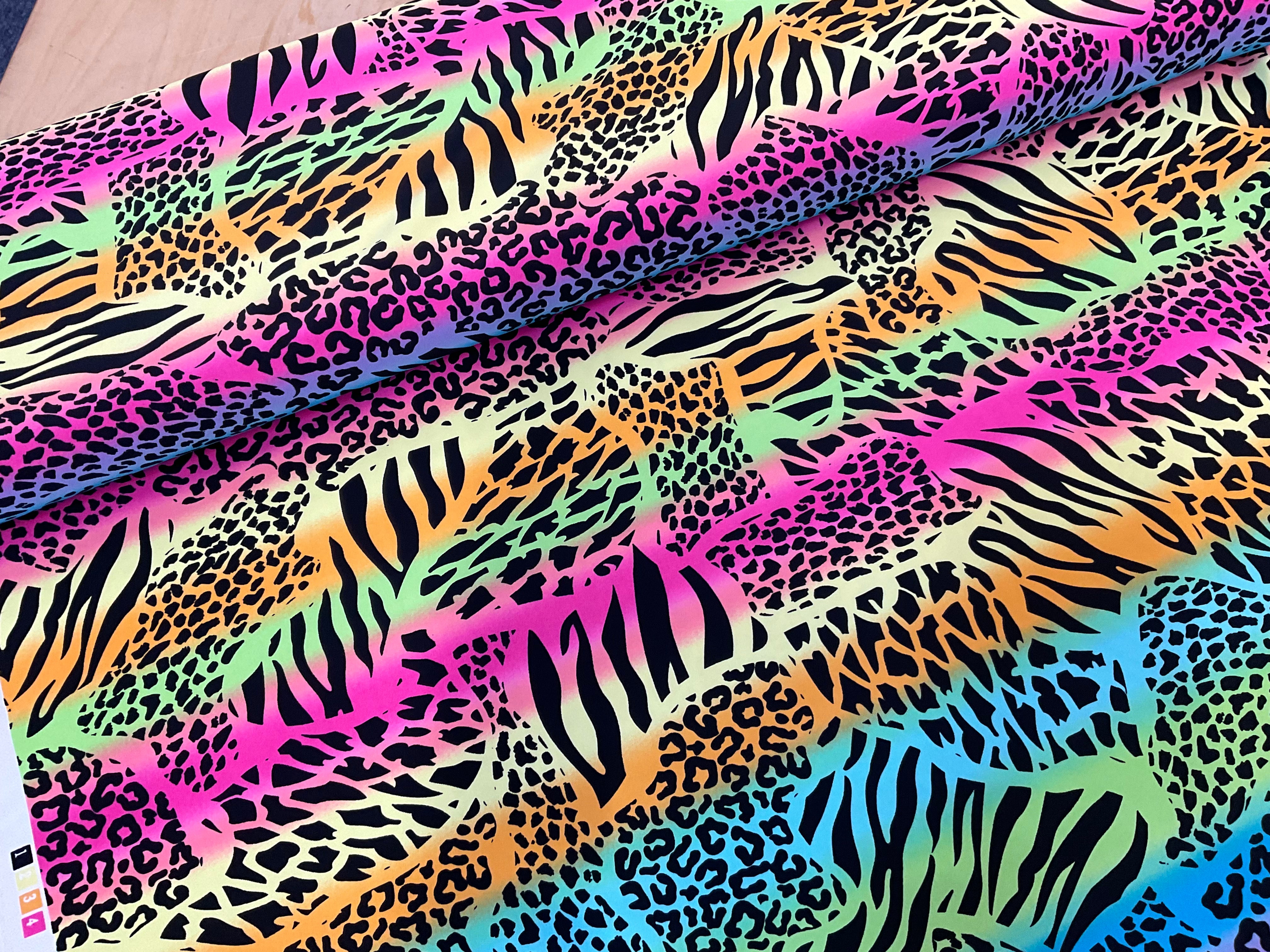 Rainbow Animal Print Activewear/Dancewear