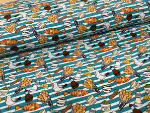 Chippy Tea Cotton Jersey
