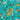 PRE ORDER Dinosaur Party Teal Cotton Jersey - DUE IN STOCK END OF SEPTEMBER 2024