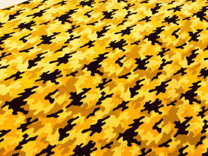 SALE - Small Camouflage Cotton Poplin