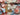 3D Look Blush Flowers and Butterflies Flowers Viscose