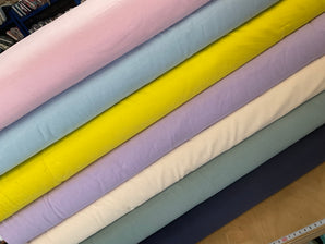 Brushed Cotton Flannel Various Colours