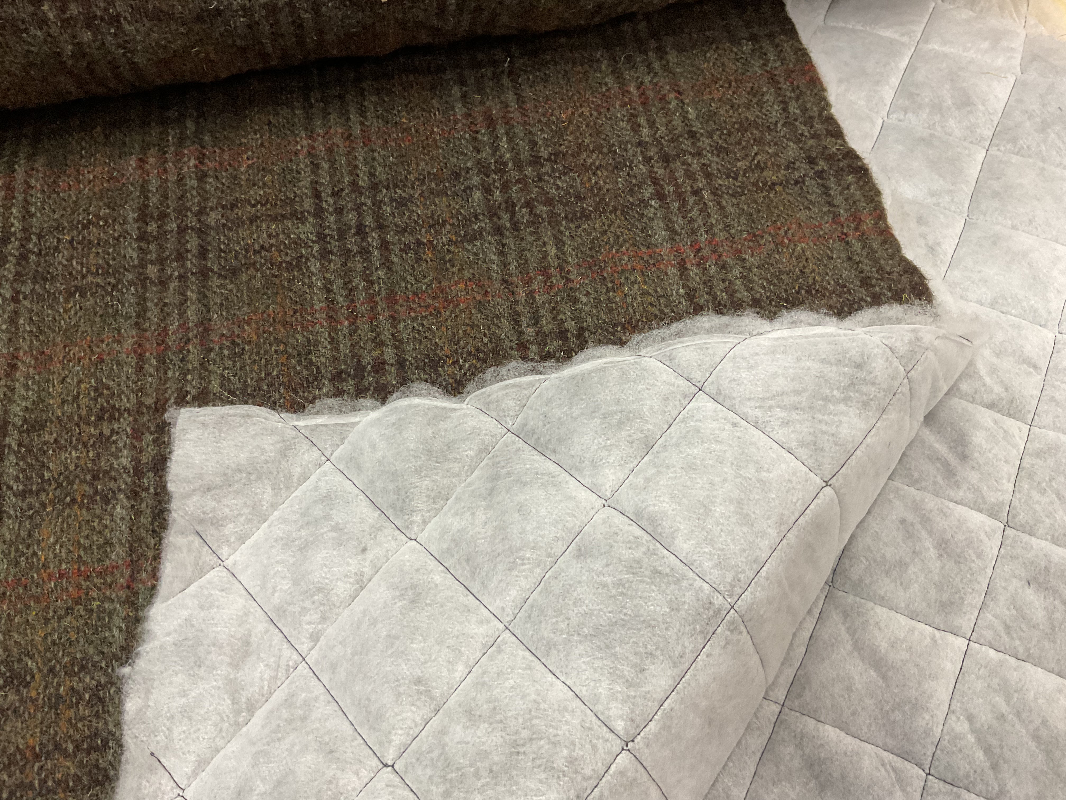 STOCKROOM CLEARANCE- 100% Wool with Polyester Quilting