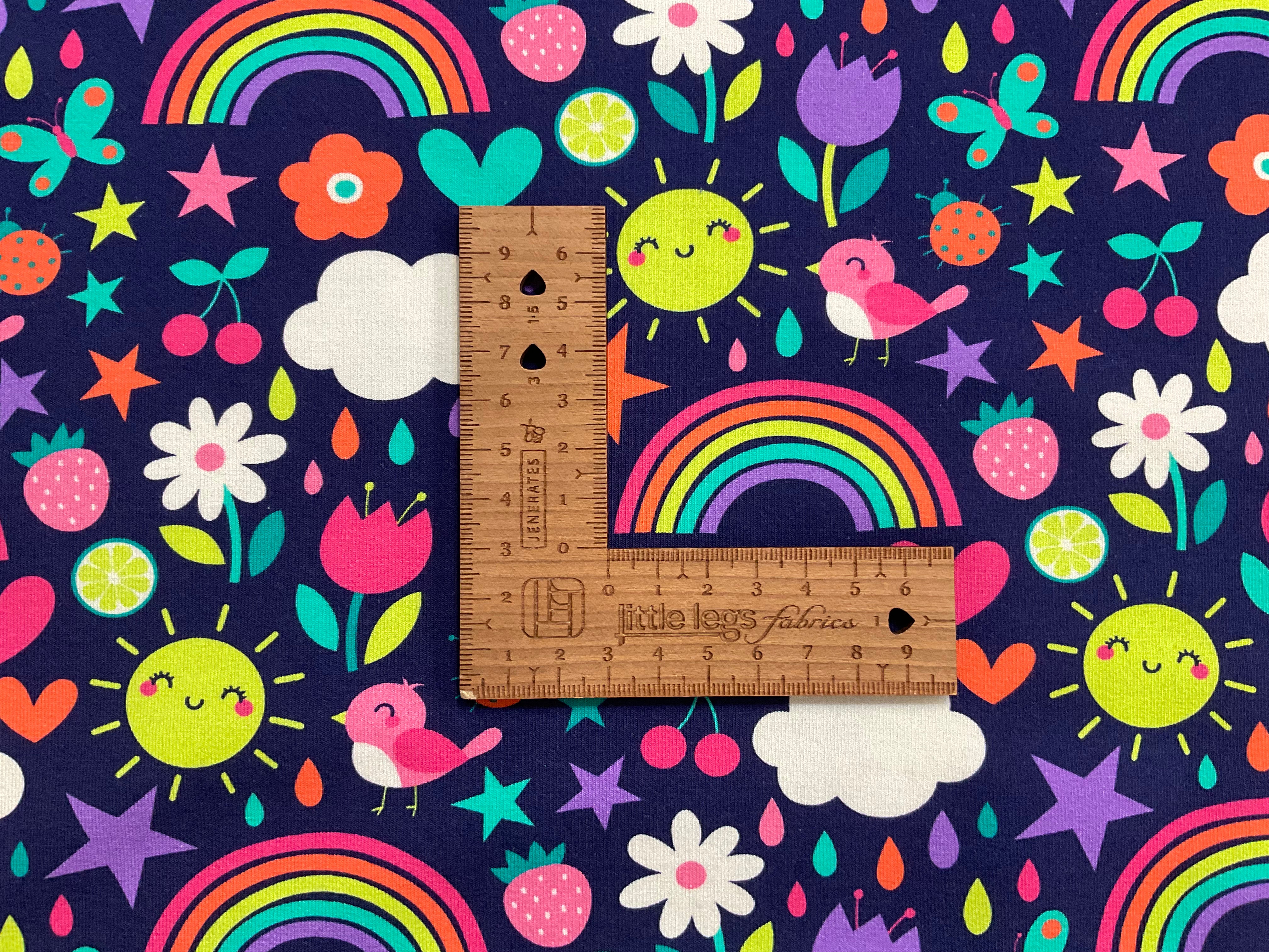 Summer Skies Cotton Jersey