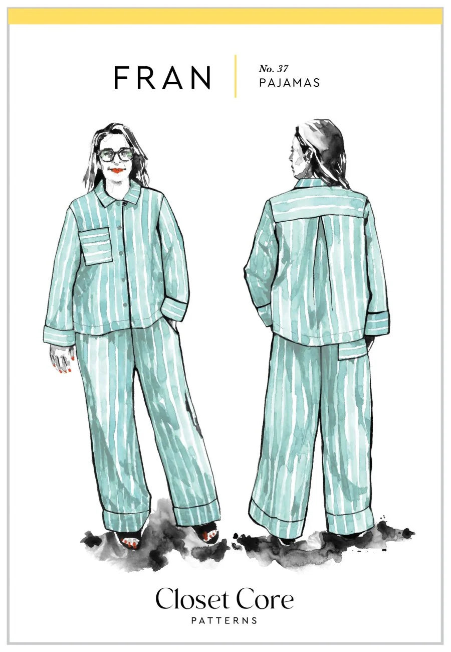 Closet Core Fran Pajamas Paper Sewing Pattern