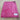 REMNANT  - (FLAWED) 80cm single sided fuchsia minky fleece