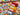 Colourful Hearts Cotton Jersey Fabric