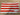 REMNANT  - 50cm red and white wide stripe jersey