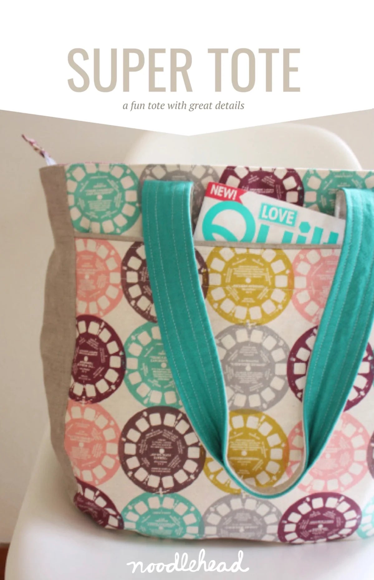 Noodlehead Super Tote Sewing Pattern