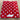 REMNANT  -   1.1m red polka dot polycotton