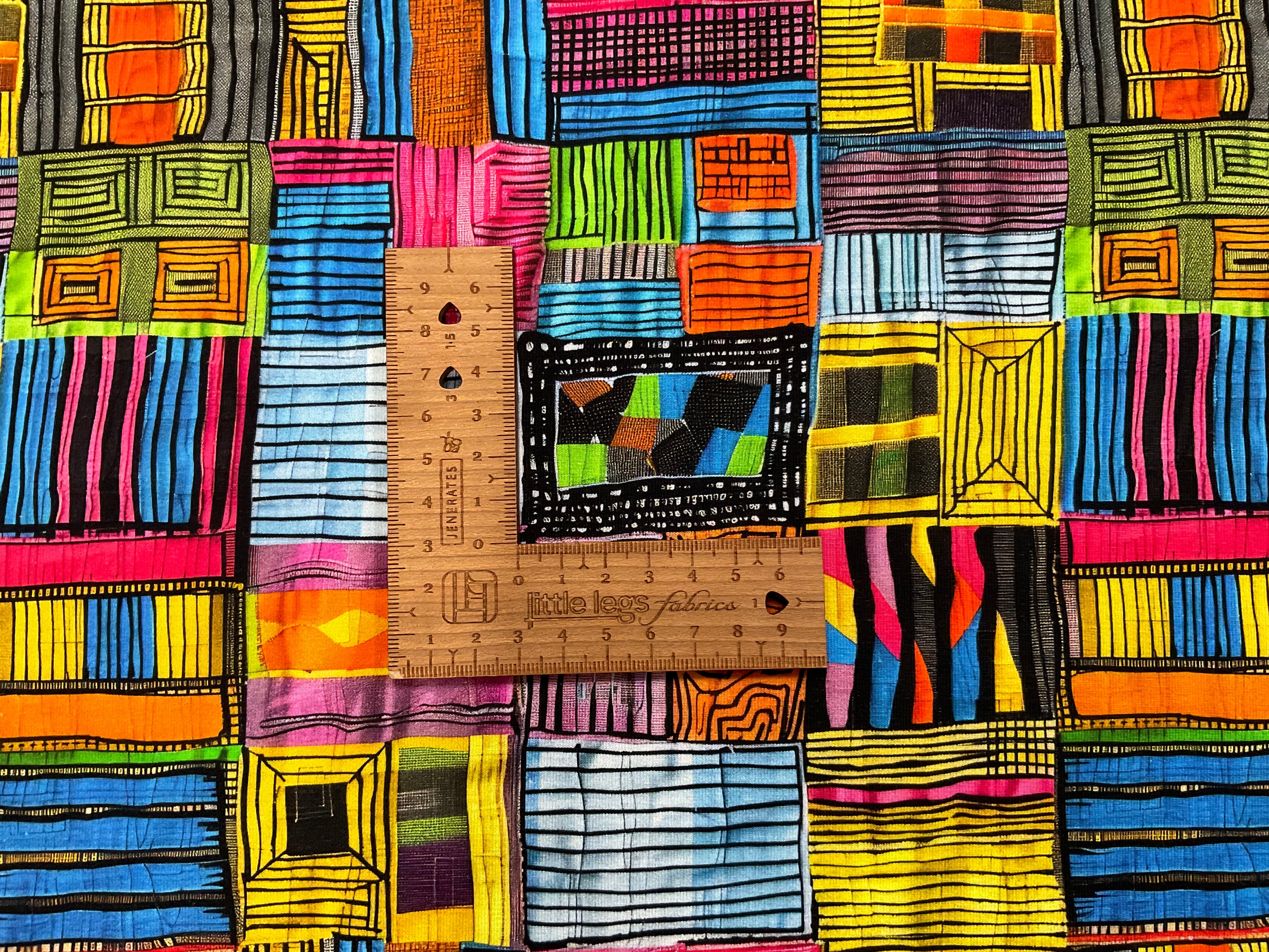 African Patchwork Cotton Jersey