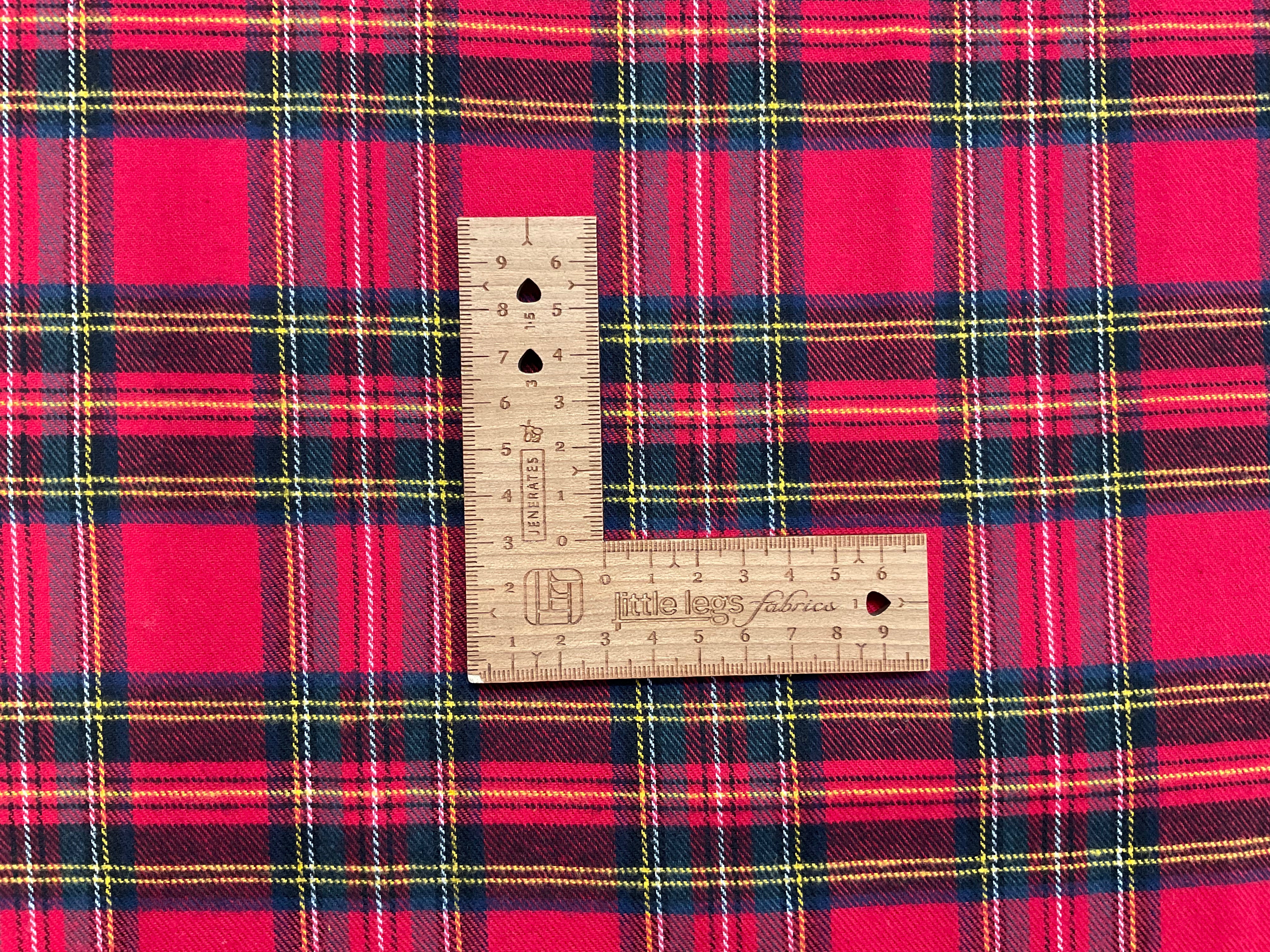 Red Tartan Cotton Flannel