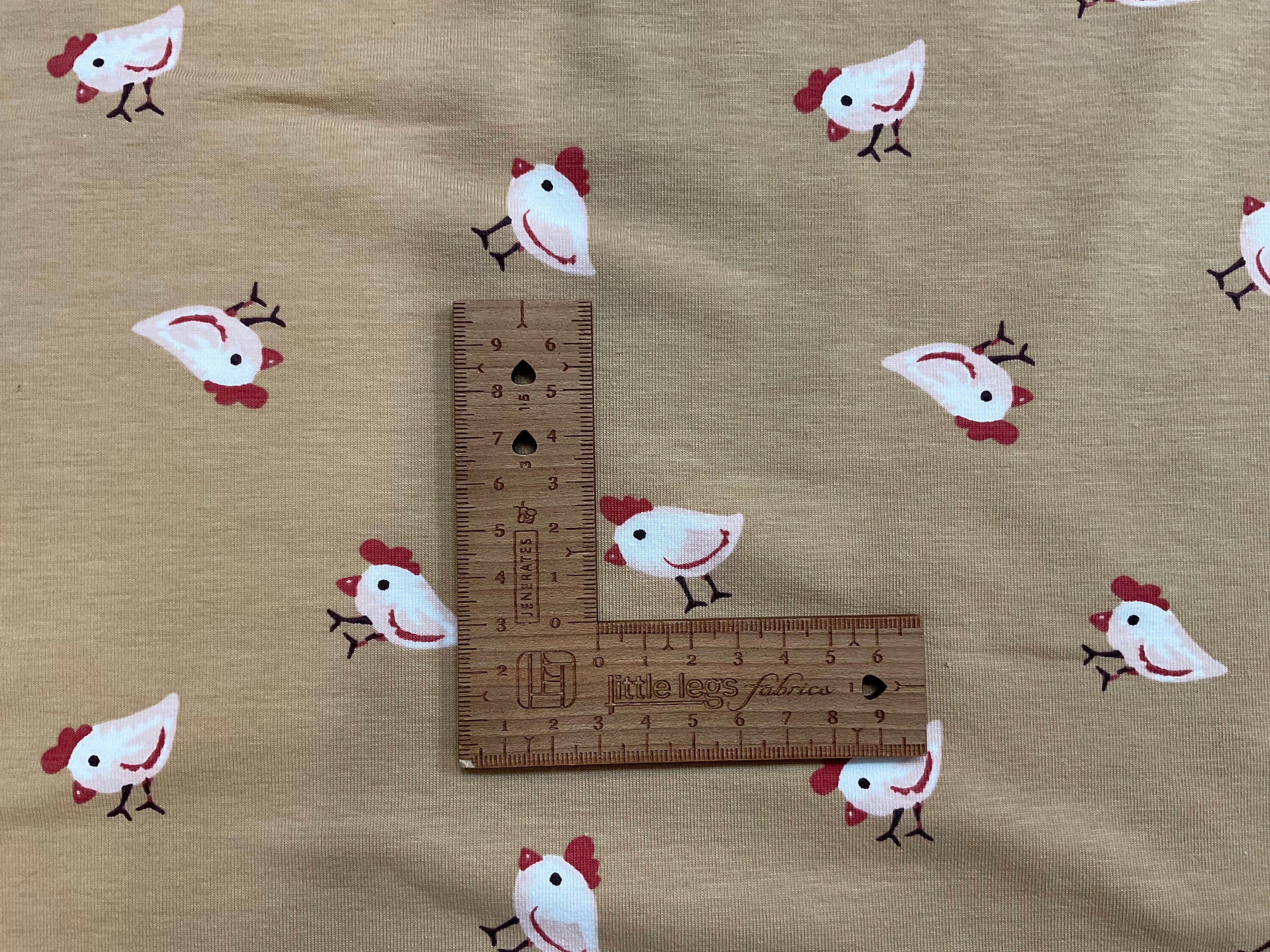 Little Chicks Cotton Jersey Fabric