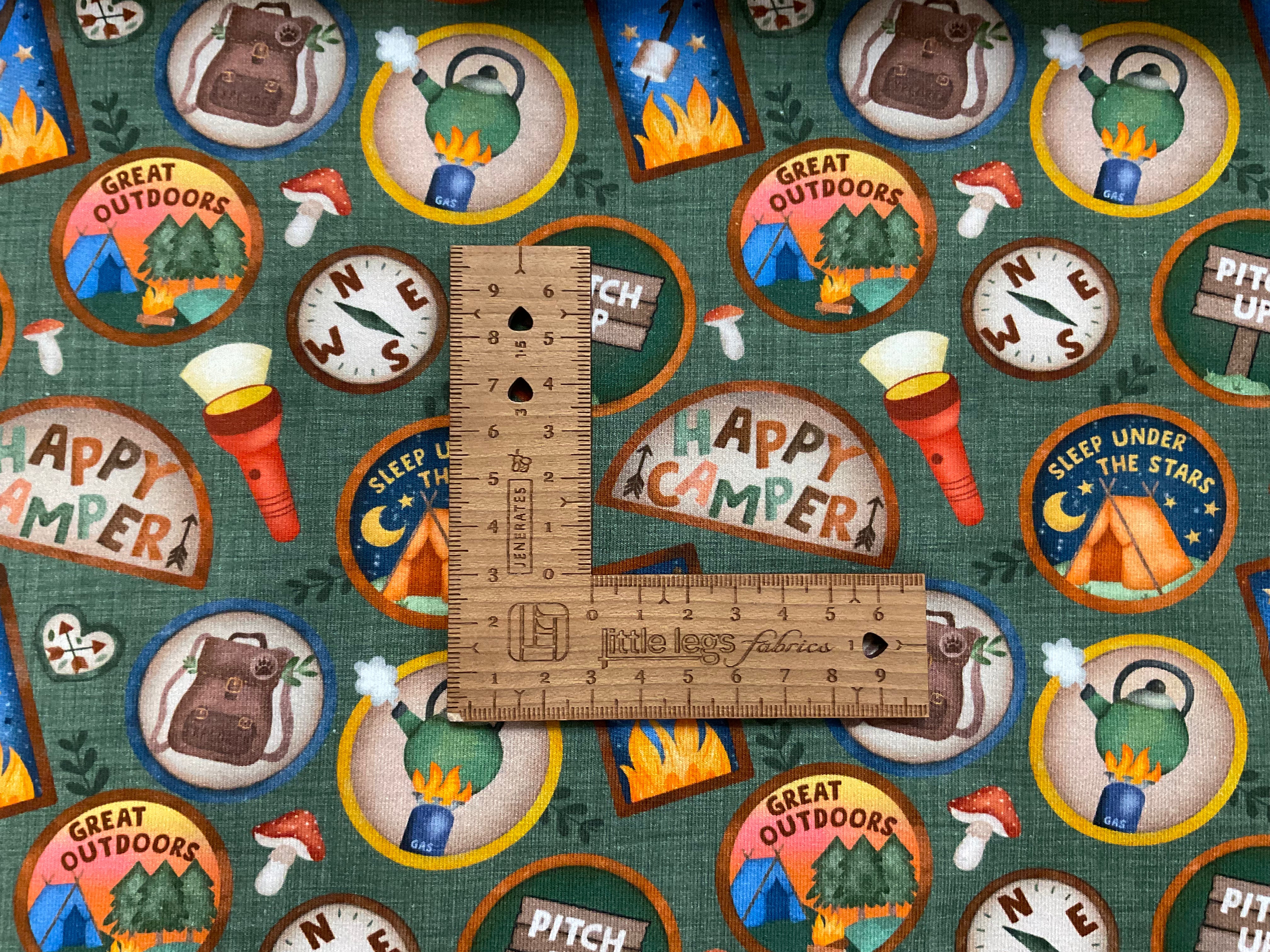 Happy Campers Cotton Jersey