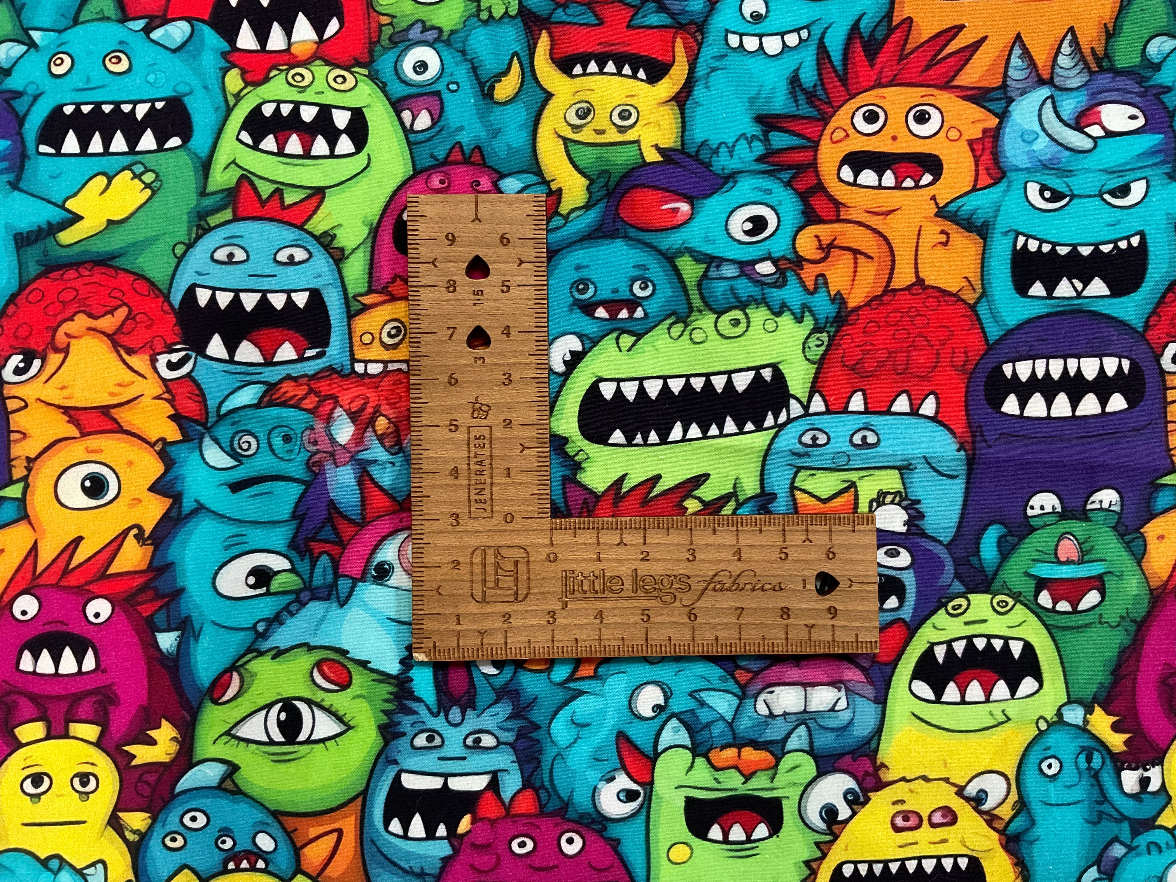 Ugly Monsters Organic Cotton Poplin