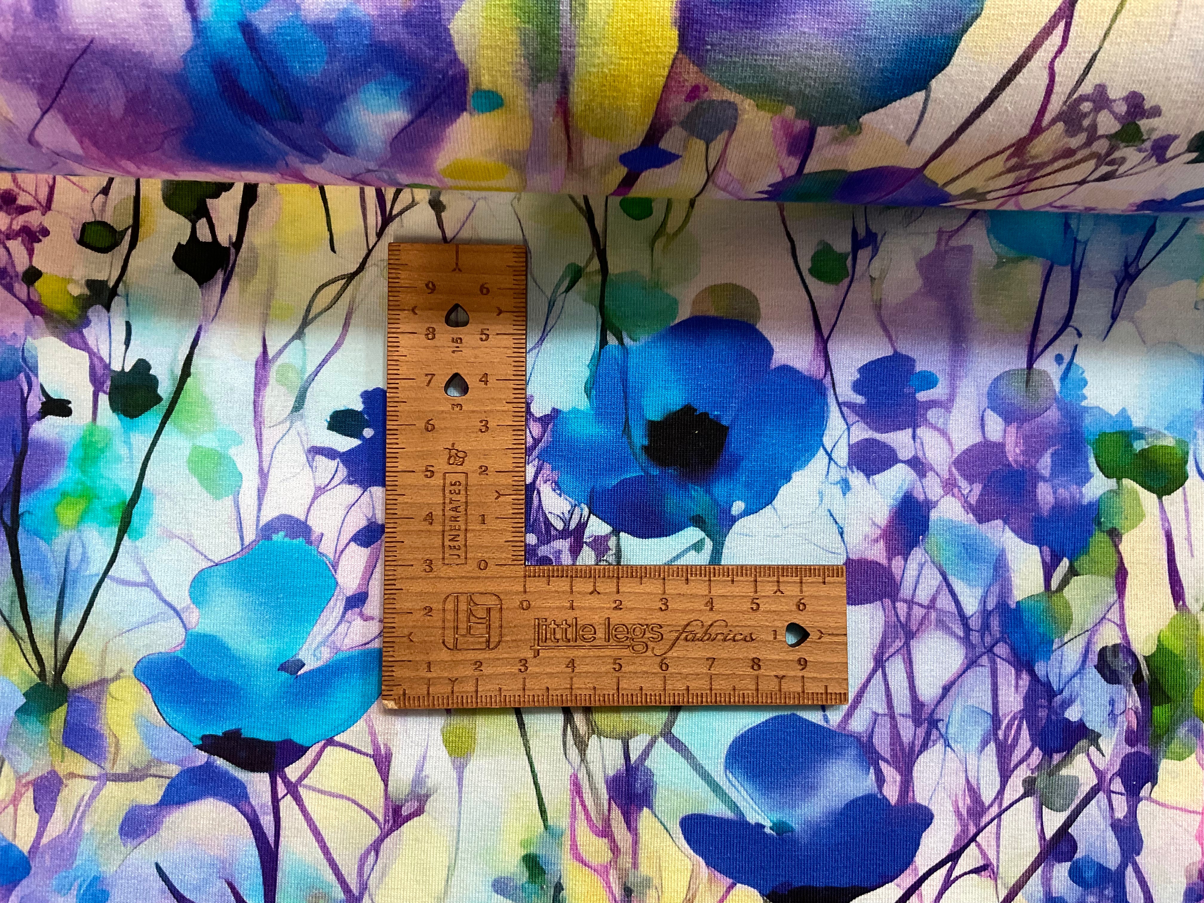 Dawn Poppy Field Cotton Jersey