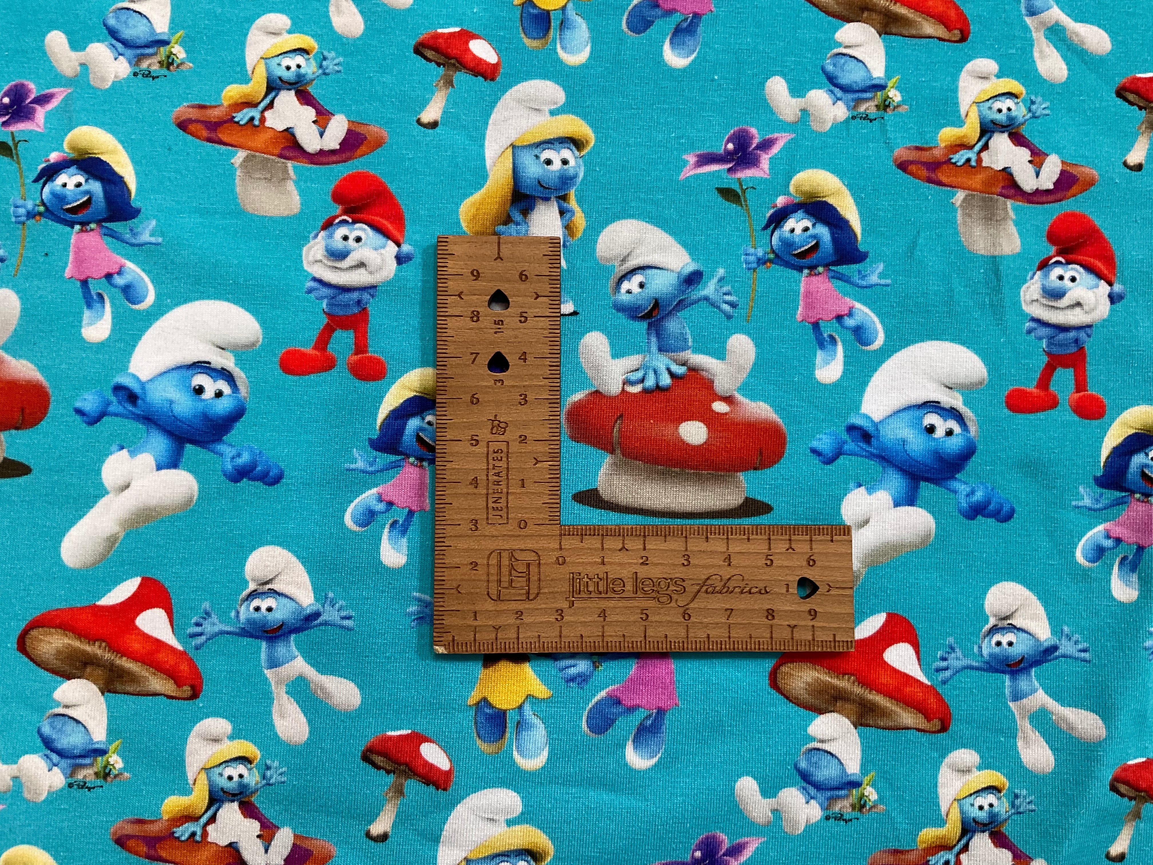 Smurfs (Licensed) Cotton Jersey