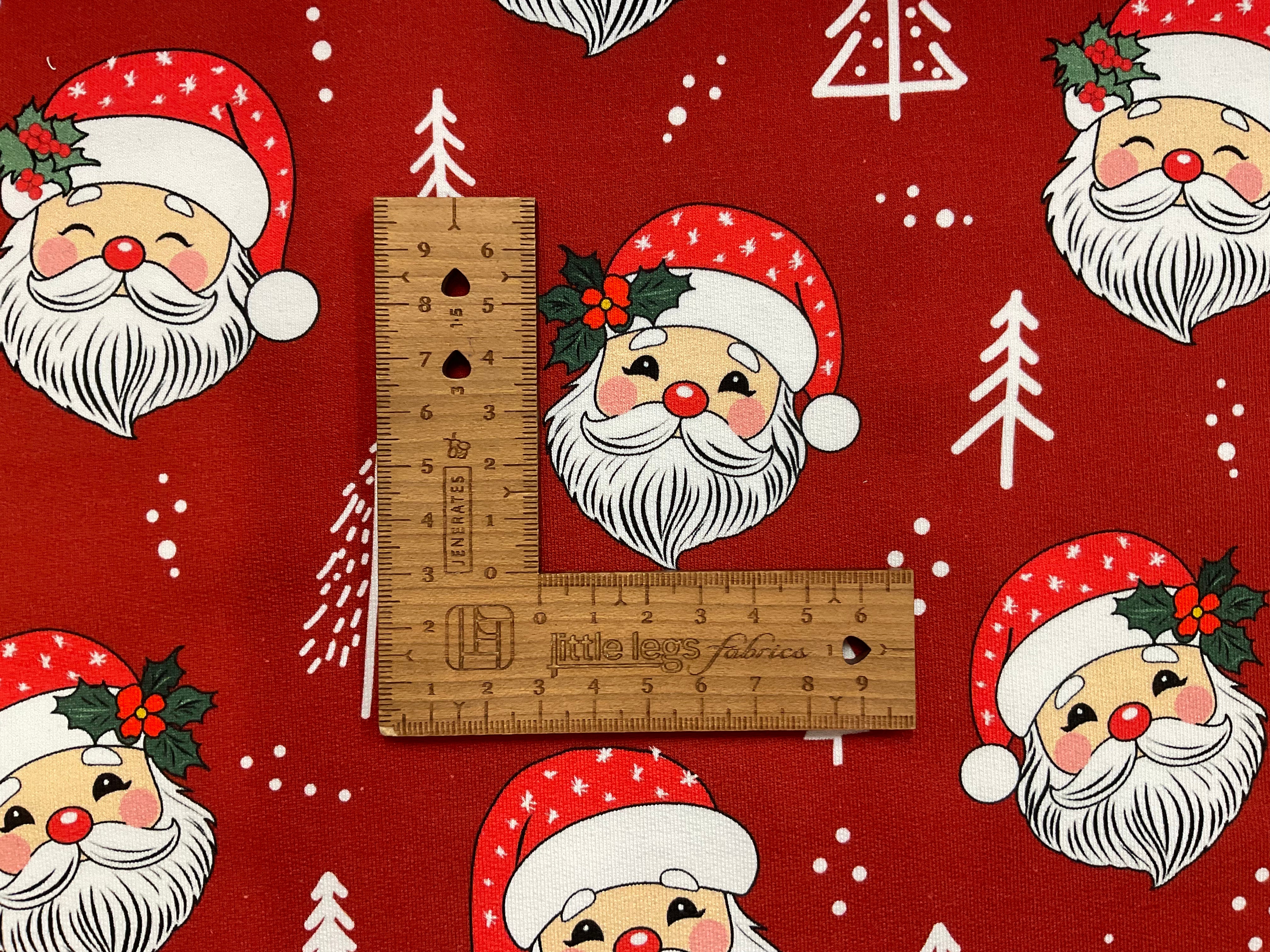 Santa Red French Terry
