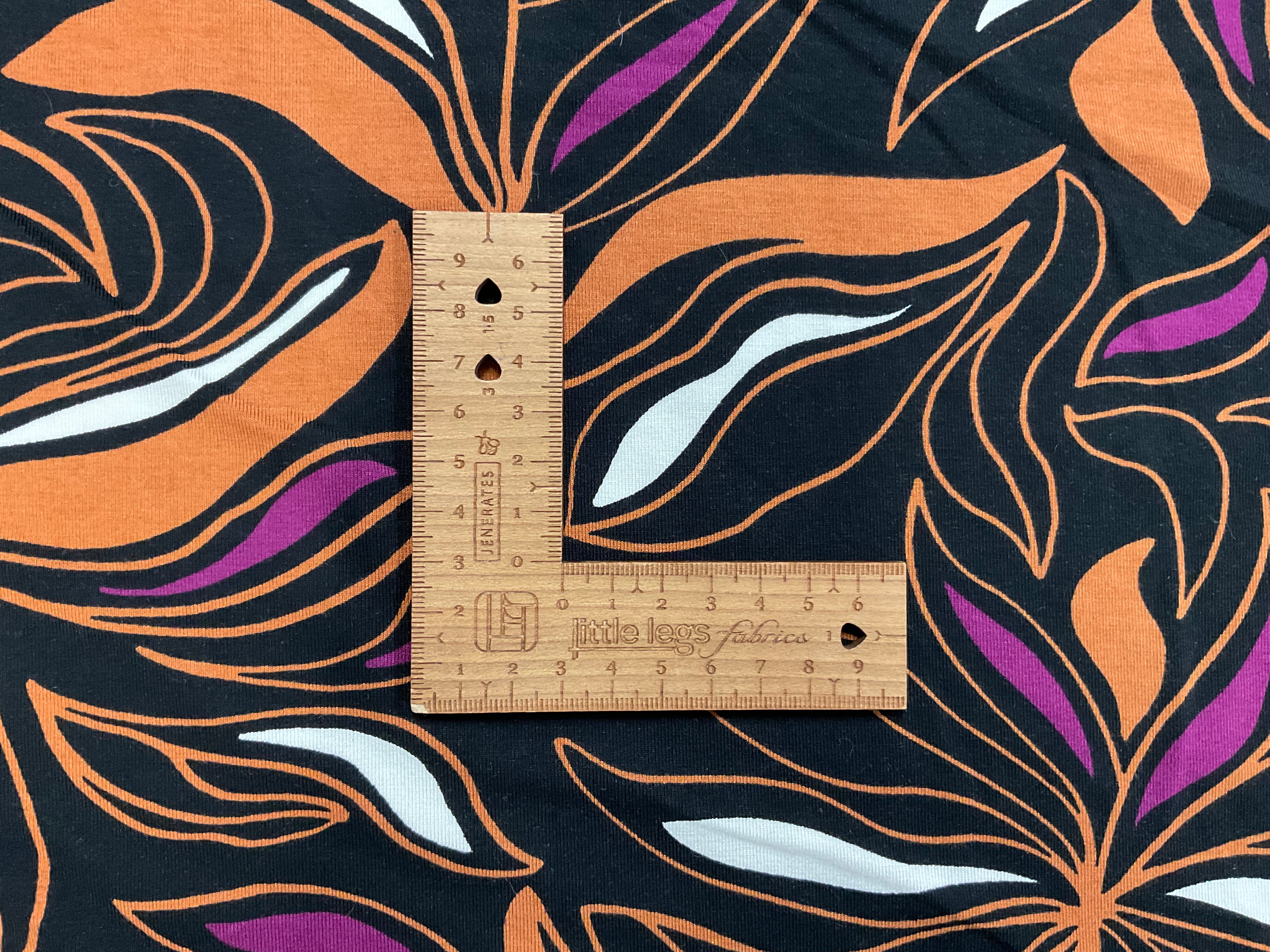 Autumn Lillies Viscose Jersey