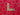 Gold Foil Stars on Red Cotton Poplin