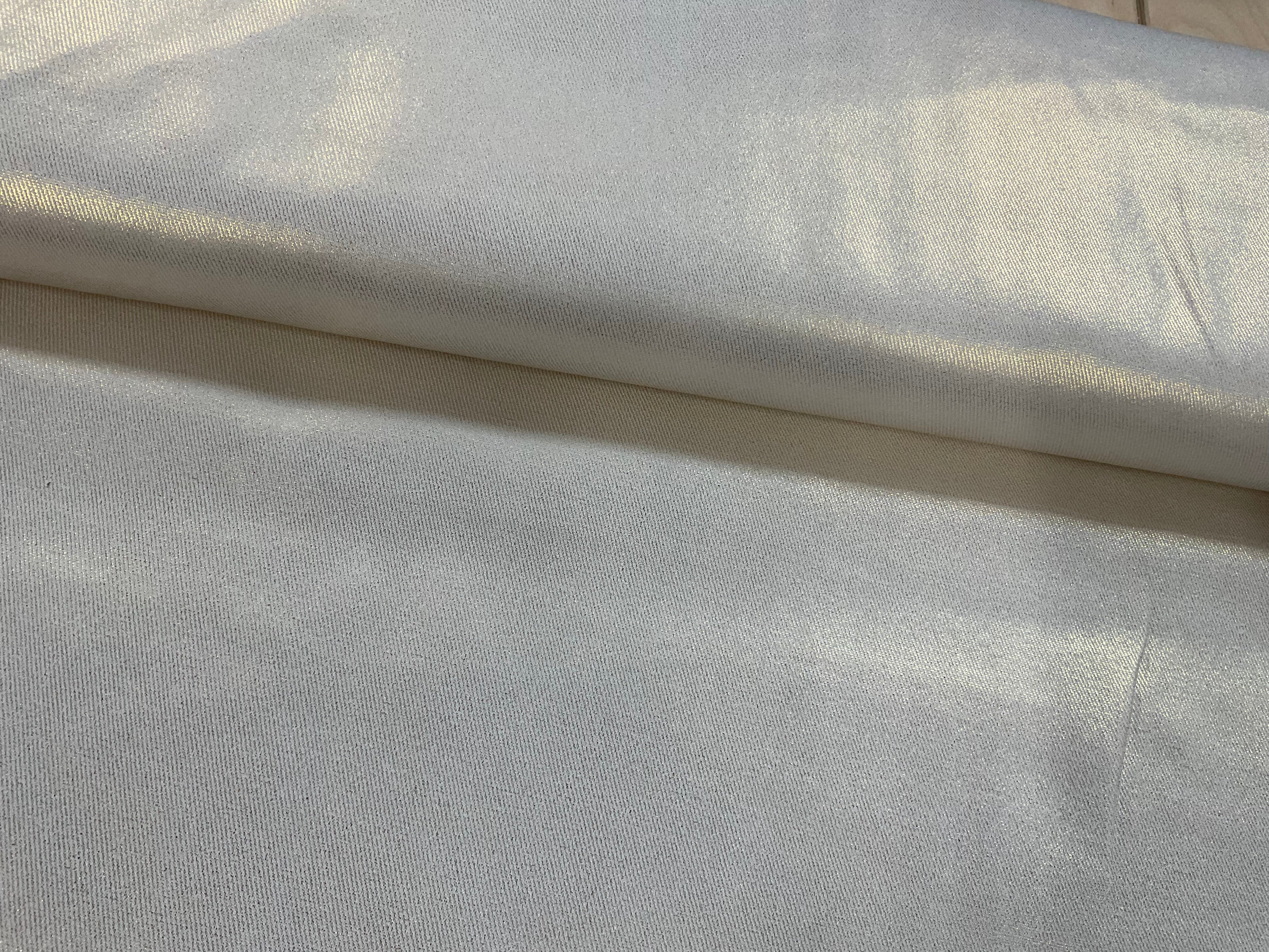 Foil Denim Fabric- Various Colours