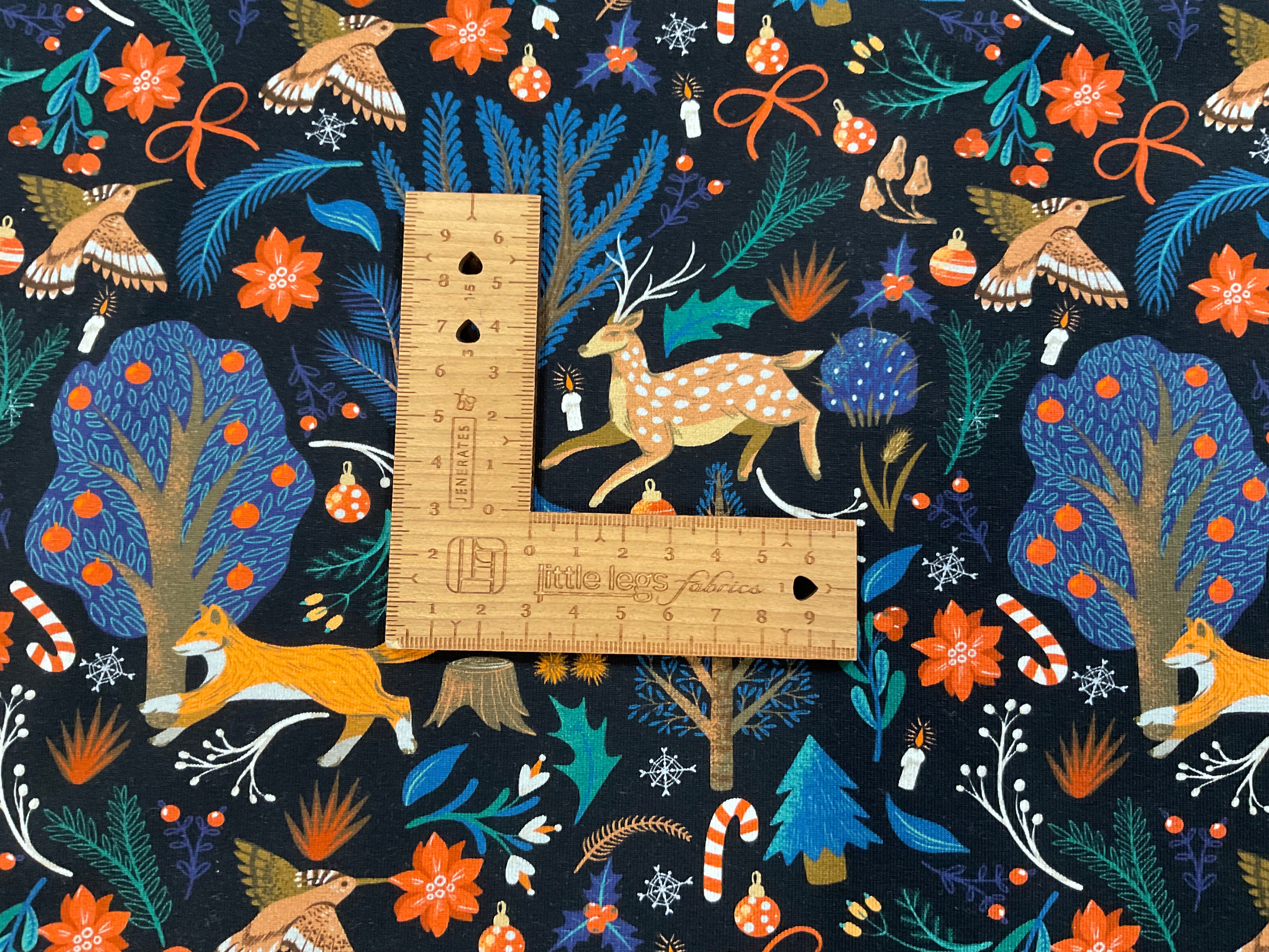 Through the Woods Cotton Jersey